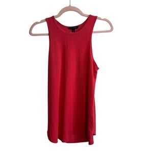 Banana Republic Red Knit Sleeveless Sweater Tank Top